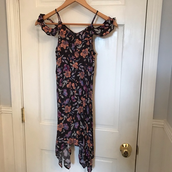 Art Class maxi dress cold shoulder 7/8 - Picture 2 of 9